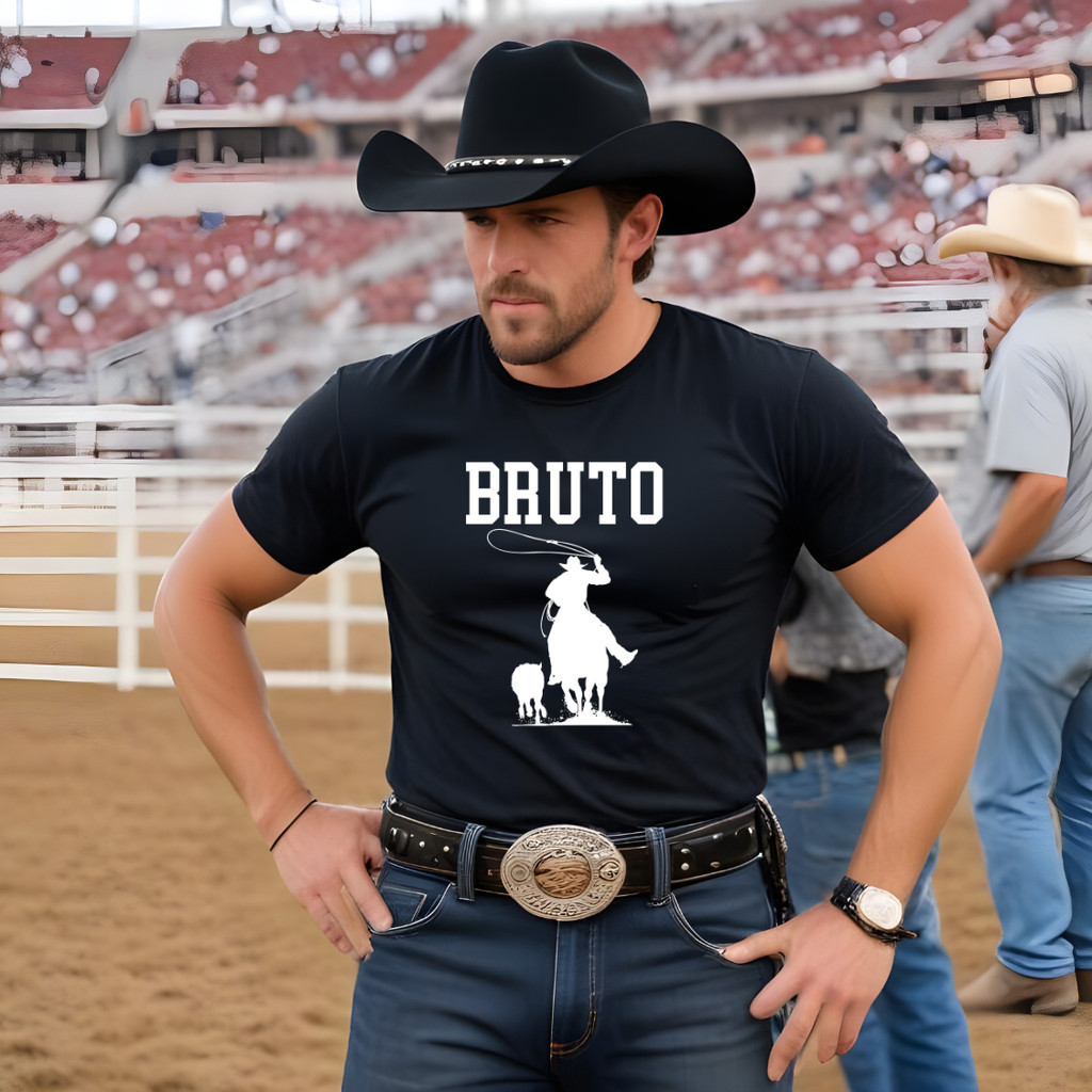 Camiseta Bruto Cowboy Barretos 2026 Western Sertanejo Festa de Peão ...