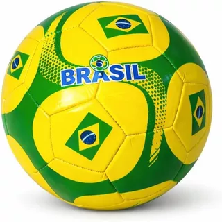 Bola Futebol Brasil Oficial Seleção Verde Amarelo Alta Durabilidade Treino Jogo Premium ótima