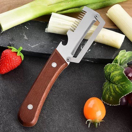 Faca Multifuncional para Descascar e Fatiar para Cozinha, De