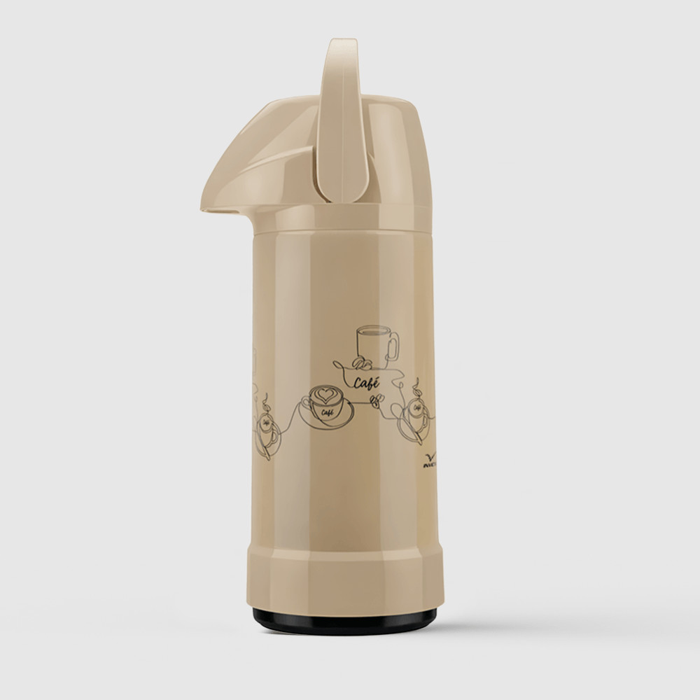 Garrafa Térmica GLT Pressão 1L Café Invicta