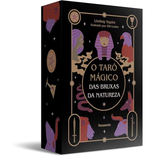 O TARÔ MÁGICO DAS BRUXAS DA NATUREZA: CAIXA COM LIVRO + 78 CARTAS em Oferta na Shopee
