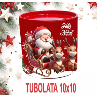 kit Tubolata Personalizada Natal 10x10 - fazemos todos os temas