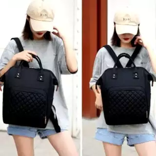 Bolsa moderna Mochila Maternidade Multifunção Mamãe Bebe Impermeável em Oferta na Shopee