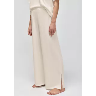 Calça Feminina Reta Em Tricô em Oferta na Shopee