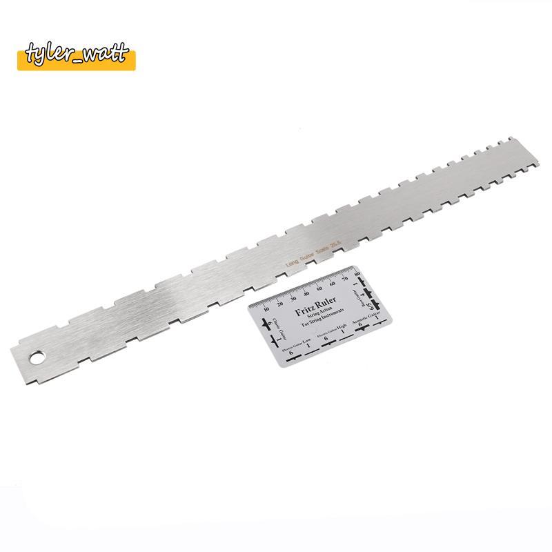 Ferramenta Luthiers De Borda Reta Entalhada Para Pescoço De Guitarra Com Medidor De Régua De Ação De Corda Guitarras Elé