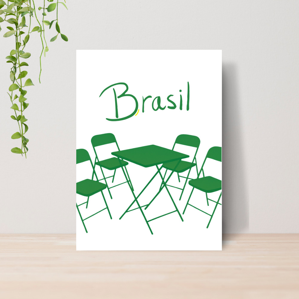 Quadro Decorativo Brasil Brasilidades A4 | Placa MDF 004 | Shopee Brasil