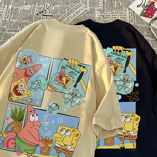 Camiseta Várias Estampas Bob Esponja Patrik Estrela Camisa 100% Algodão Envio imediato