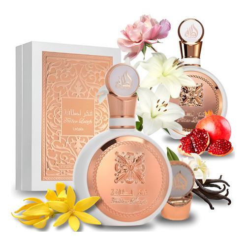 Perfume Feminino Lattafa Fakhar Rose 100ml Árabe De Alta Fixação