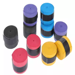 Overgrip Kit Com 10 Grip Tenis Beach Tennis Badminton Raquete Pickleball Padel Squash Super Grap Pack em Oferta na Shopee