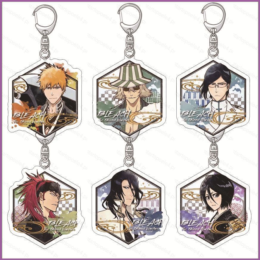BLEACH Chaveiro Anime Acrílico Bonito Saco Pingente Dos Desenhos ...