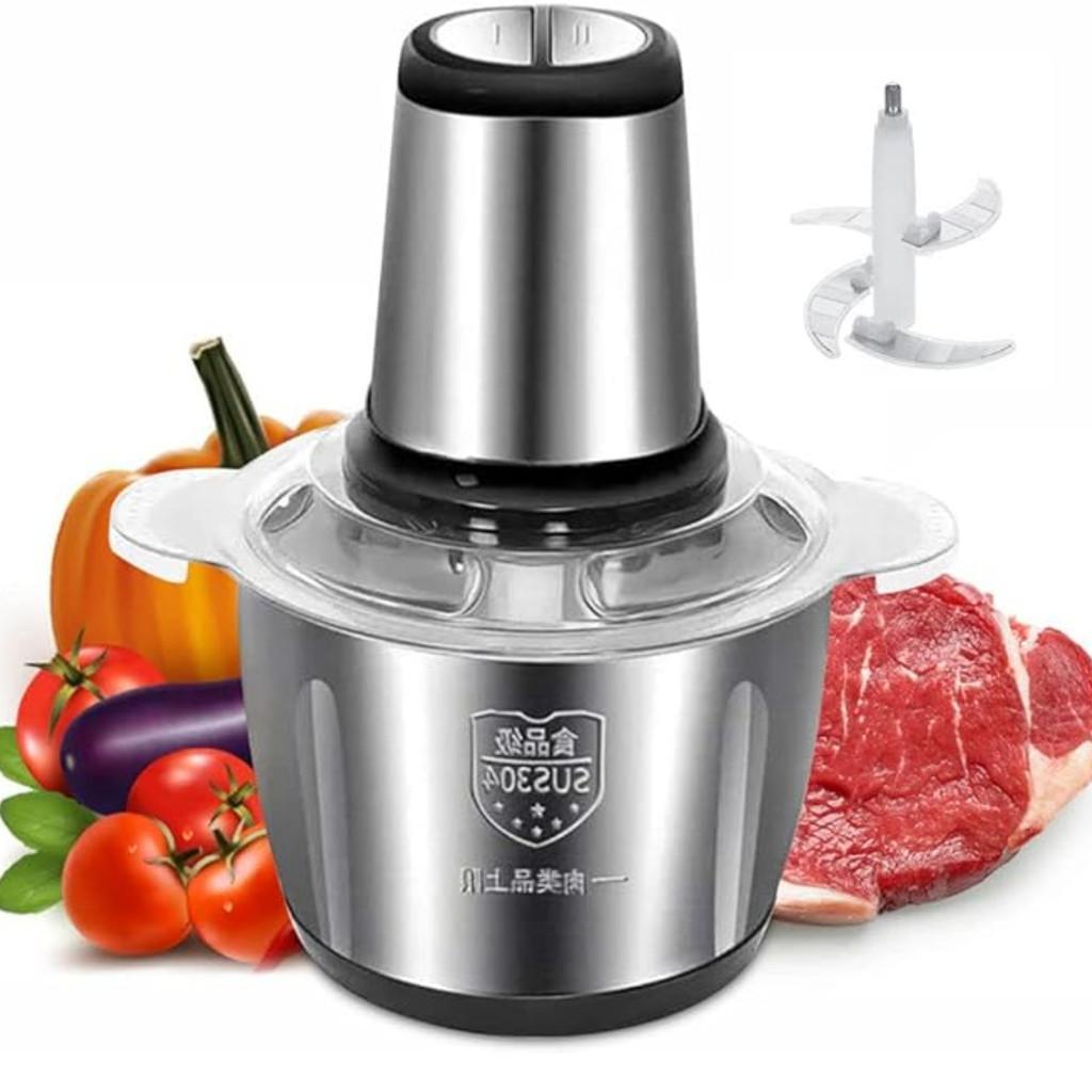 Moedor Elétrico Picador De Alimentos Para Carne, Legumes e T