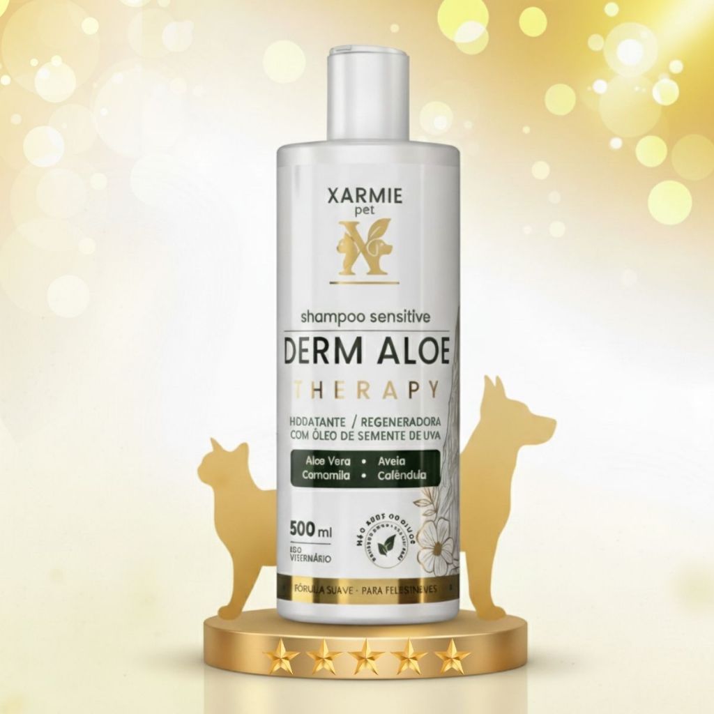 Tratamento Para Dermatite Canina Shampoo 500ml | Shopee Brasil