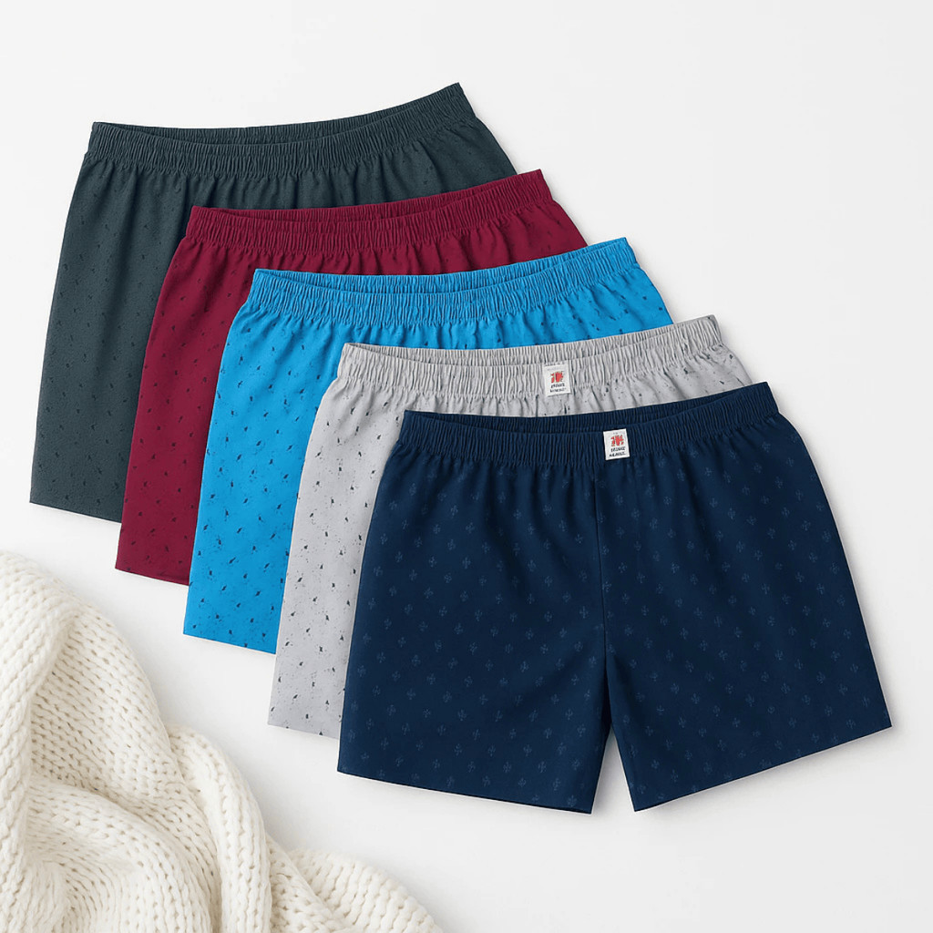 Kit 5 Samba Canção Masculino Short de Dormir Confortável Suede Pijama em Oferta na Shopee