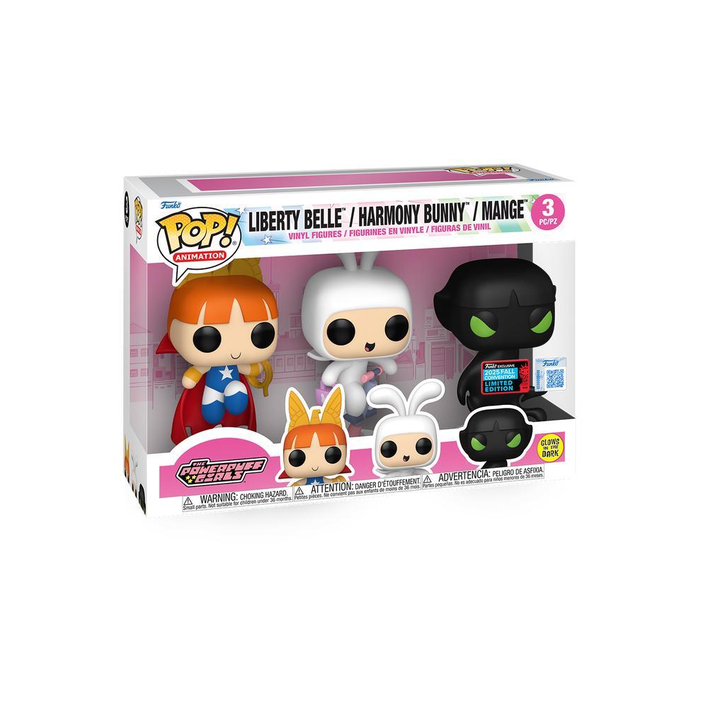 Funko pop パワーパフガールズ フィギュアセット (3体) Funko Pop! The Powerpuff Girls 3 Pack Exclusivo Glow | Shopee Brasil