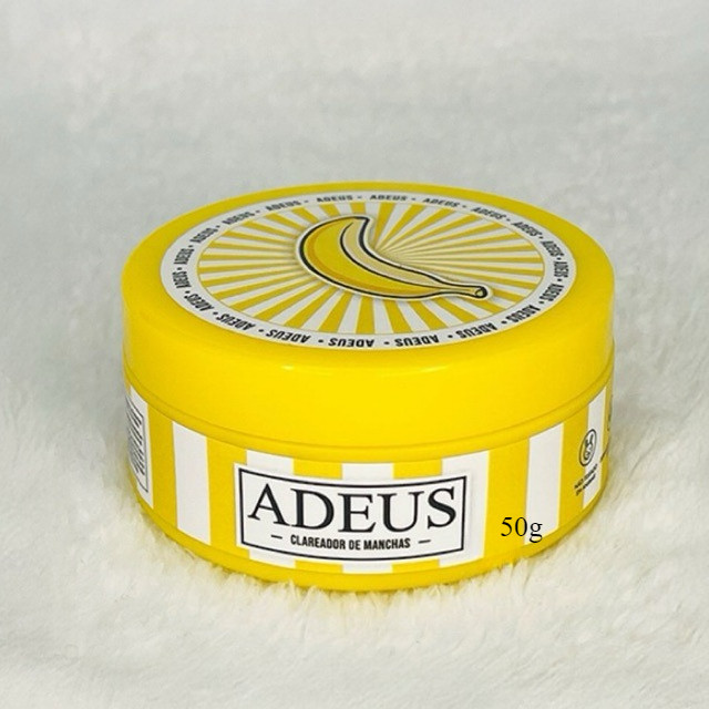 Creme De Banana ADEUS-Clareador 50g | Shopee Brasil