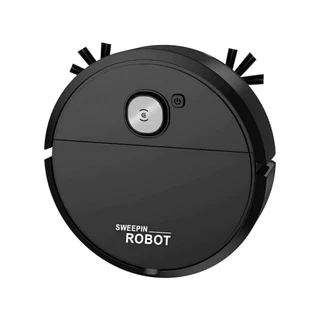 Robô Varredora/Aspirador De Pó Automática 3 Em 1 Limpeza Doméstica Robótico Inteligente E Silencioso