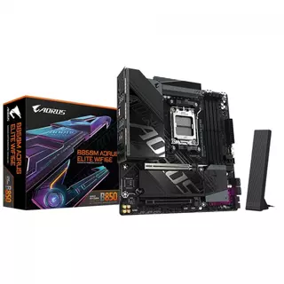 Placa Mãe Gigabyte B850M AORUS Elite WIFI6E, Chipset B850, AMD AM5, MATX, DDR5 em Oferta na Shopee