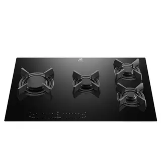 Cooktop 4 Bocas Gás Electrolux Expert Mesa de Vidro. Painel Touch e Timer Digital (KE4GF) em Oferta na Shopee