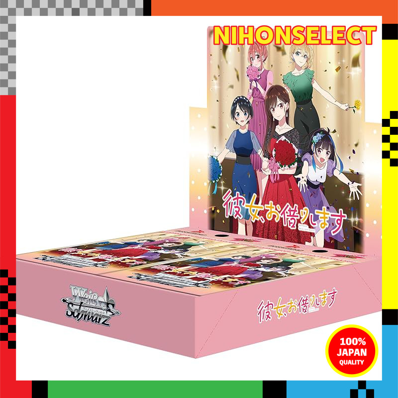 Weiss Schwarz Booster Pack Kanojo, Okarishimasu Vol. 2 BOX with 12 packs |  Shopee Brasil