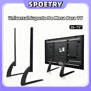 Universal Suporte De Mesa Para TV Suporte De Mesa Universal Para TV LCD De 26 A 75 Polegadas