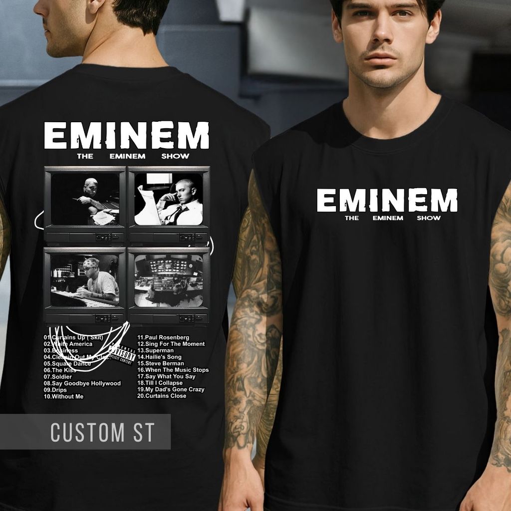 Regata Oversized The Eminem Show Album Rapper Slim Shady Lp