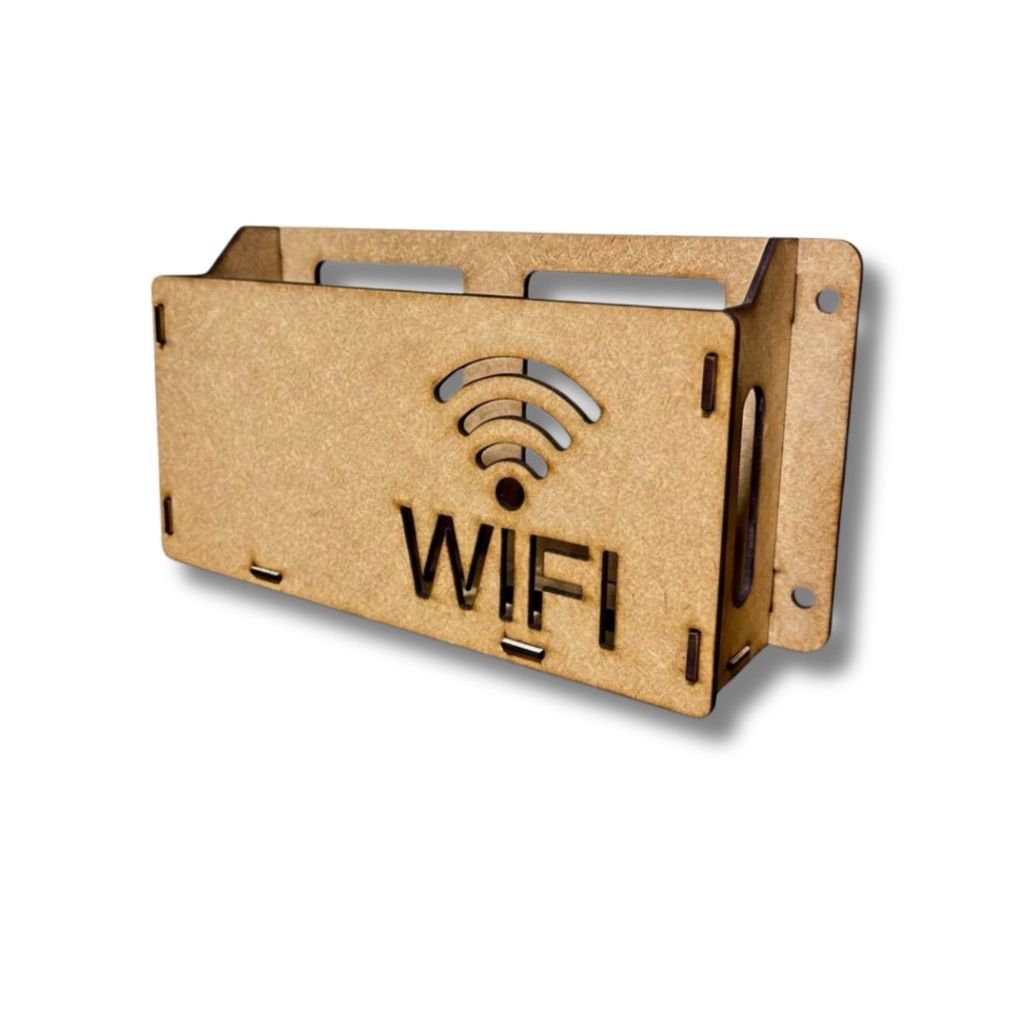 Suporte Para Roteador Wi-Fi MDF Mora Home