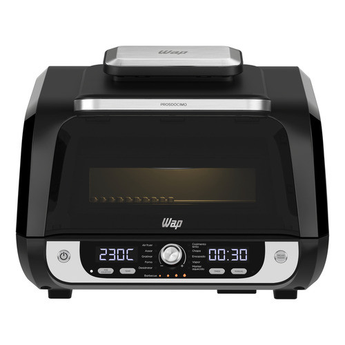 Fritadeira Elétrica Air Fryer Wap Barbecue Com Painel Digita