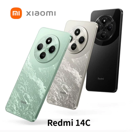 Original Celular Smartphone Xiaomi Redmi 14C 8GB/256GB NFC Global Lacrado Tela 6,88