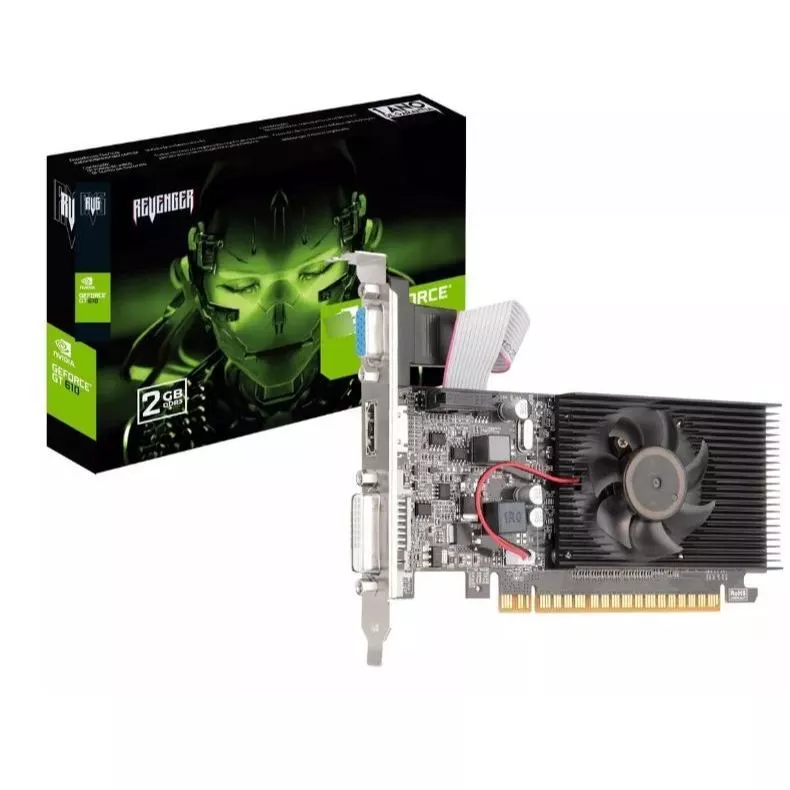 Placa De Vídeo Gt610 Ddr3 2gb Vga Hdmi Nvidia Pcie X16 2.0 64bits E 4gb Ddr5 128bits