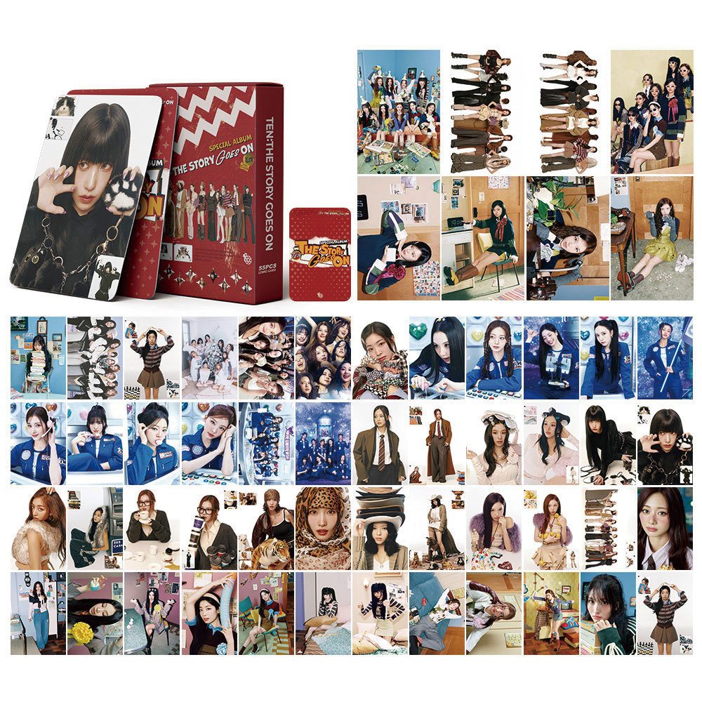 55pcs/box TWICE READY TO BE 2023 Album Photocards SET ME FREE Lomo