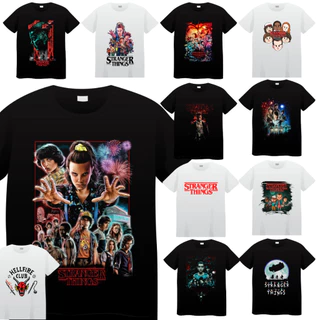 Camiseta da série Stranger Things 100% Algodão unissex diversos modelos