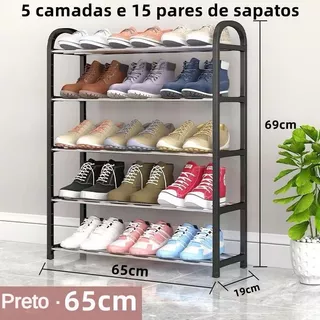 Sapateira 5 Andares Premium Organizadora Para Sapatos em Oferta na Shopee
