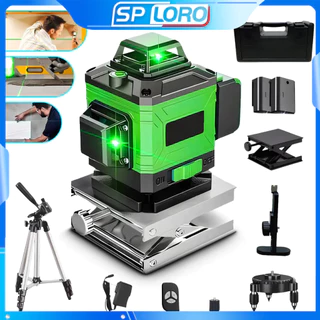 8/12 Linhas Nível a Laser Sploro Ajustável Nível 360 ° Medição De Linha Ferramentas Rotativas Auto-Nivelamento