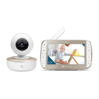 Babá Eletrônica VM50G Monitor 5.0 Panorâmica e Zoom Motorola em Oferta na Shopee