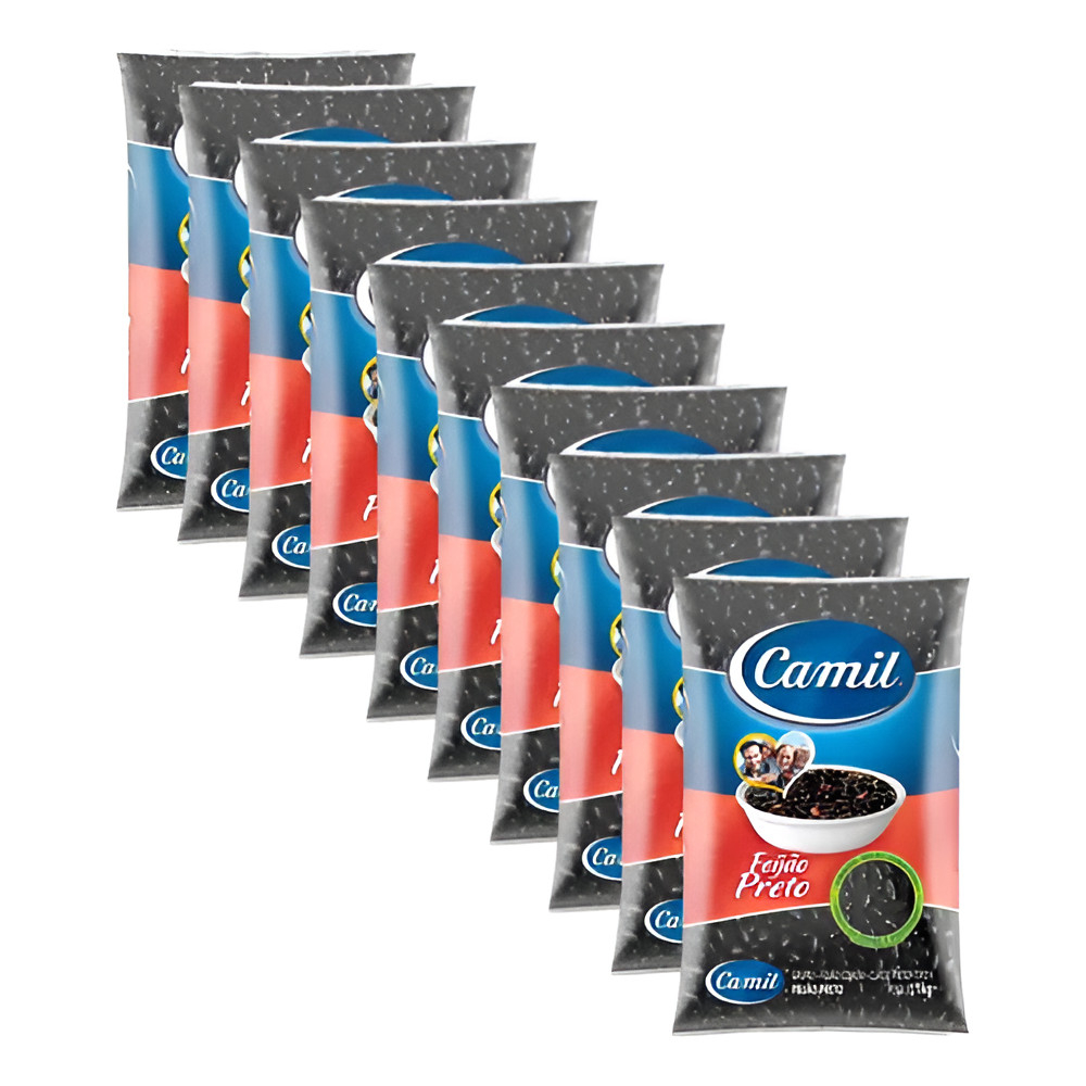 Feijao Preto Camil Fardo Com 10 Unidades | Shopee Brasil