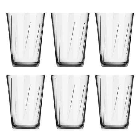 Conjunto 6 Copos de Vidro 190ml Amazon Nadir