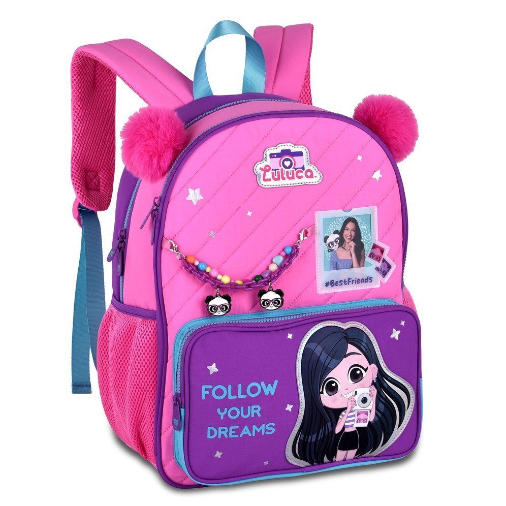 Mochila Costas Luluca Pandinha - Luluca Youtuber 2026 | Shopee Brasil