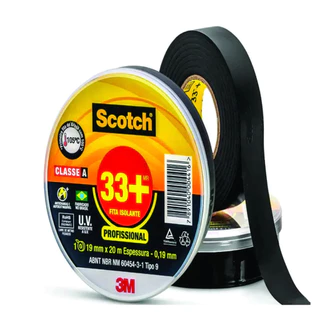 Fita Isolante 20m X 19mm 33+ - Scoth 3M
