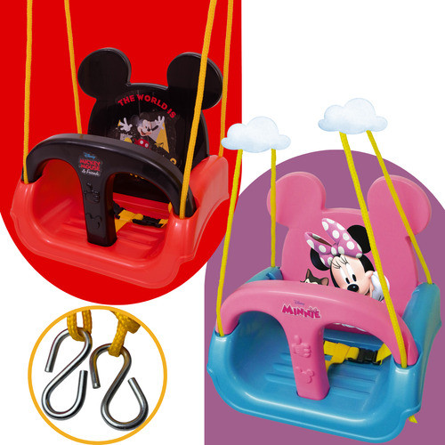 Cadeirinha Balanço com Gancho Infantil 3 em 1 Disney 23kg Balanco Crianca Bebe