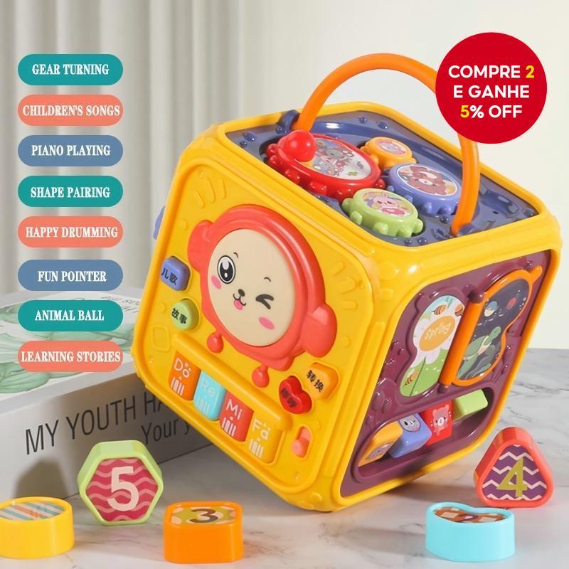 Brinquedos para Bebê de 1 Ano: Brinquedo Educativo Interativo 6 em 1 ...