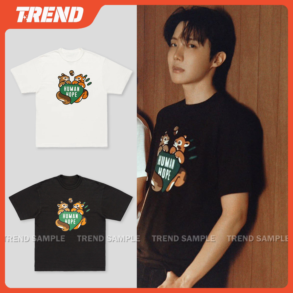 j-hope BTS HUMAN HOPE Tシャツ 黒　XL j-hope HUMAN HOPE Graphic T-Shirt Black - A-KPOP