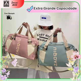 Bolsa de Viagem com Alça Grande Resistente e Impermeável Mala de Mão Ideal para Academia e Viagens em Oferta na Shopee