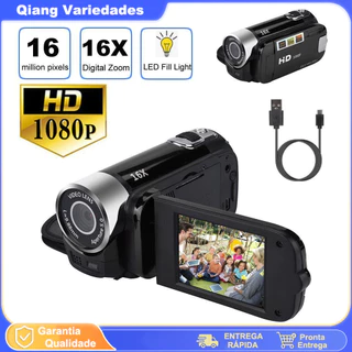 16MP HD 1080p Câmera de Vídeo Digital Filmador Com Zoom E Selfie Lcd 2.7