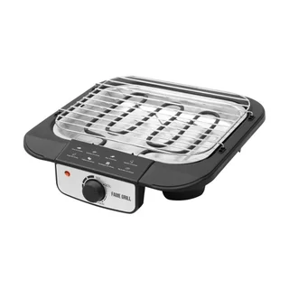 Churrasqueira Elétrica Fame Grill Compacta Preto 1200W em Oferta na Shopee