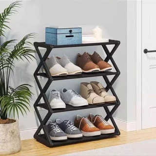 Sapateira Premium Porta Sapato 8 Pares Desmontável/Organizador Multiuso Clink 4 Andares em Oferta na Shopee