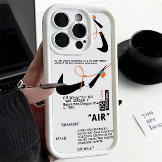 Capinha Capa de Silicone marcas de streetwear Anti queda para IPhone XR 11 12 13 14 15 16 17 Pro MAX 14 15 16 Plus