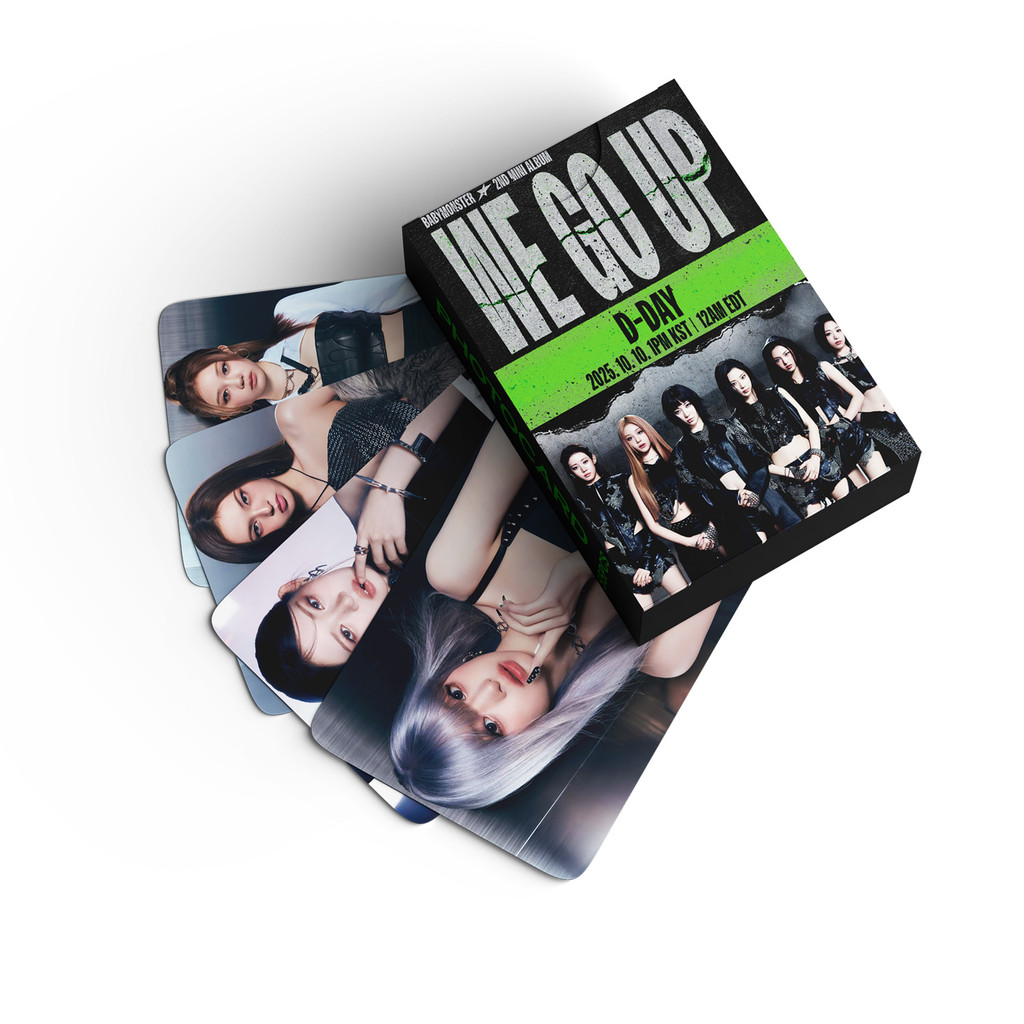 55pcs BM GO UP CHOOM Lomo Cartões Molho Quente Abril Full Back Olá