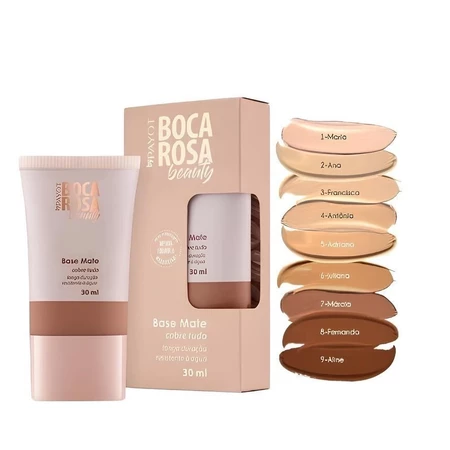 Base Mate Cobre Tudo 30ml Boca / Rosa Beauty