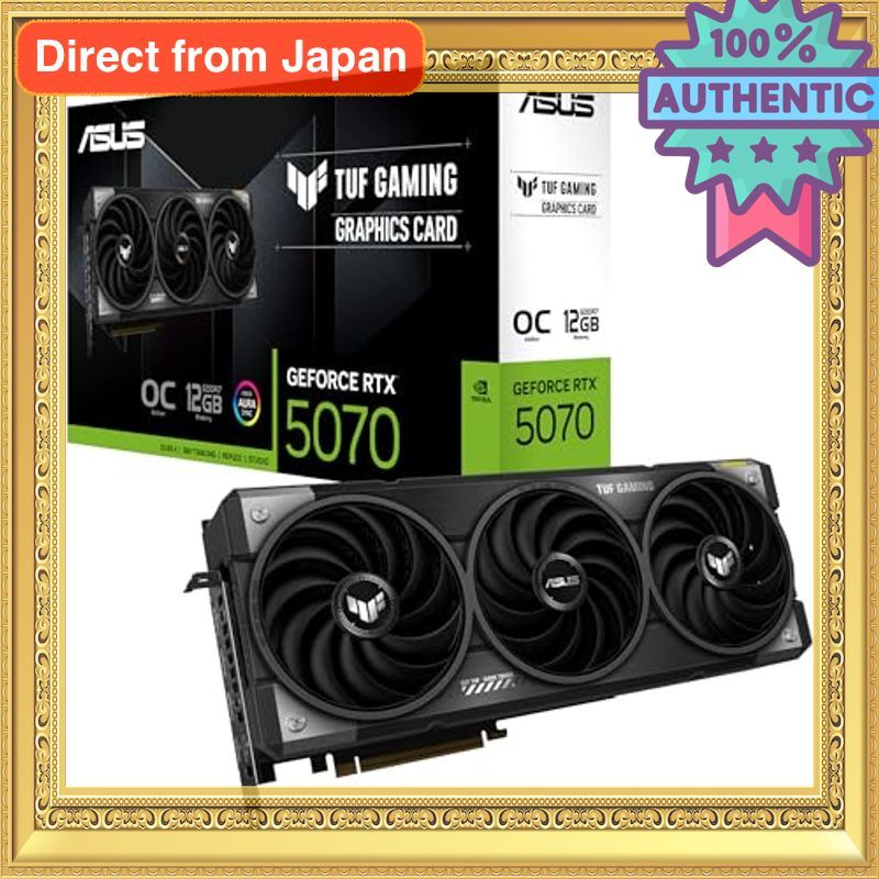 ASUS Placa de Vídeo RTX5070 GPU para Jogos e Edição de Vídeo