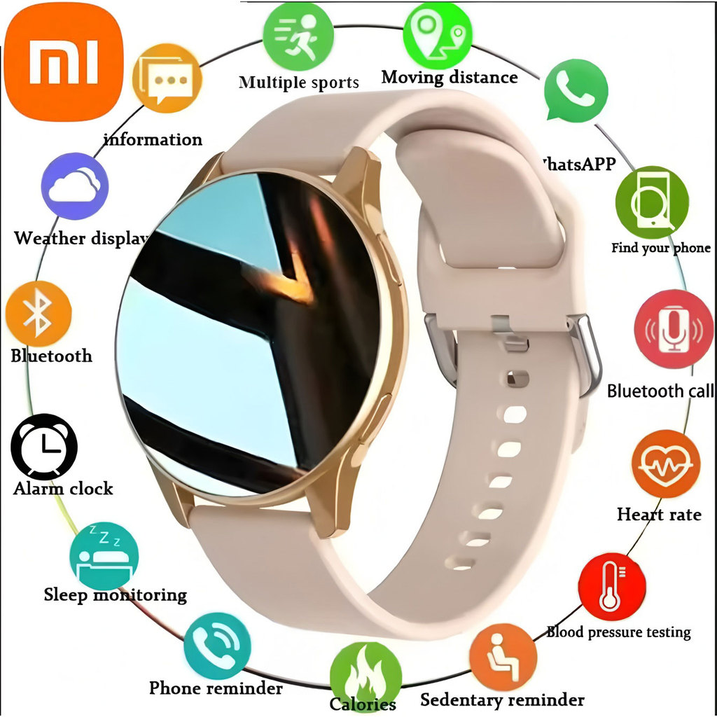 Xiaomi Feminino Chamada Bluetooth Relógio Inteligente Freqüência ...